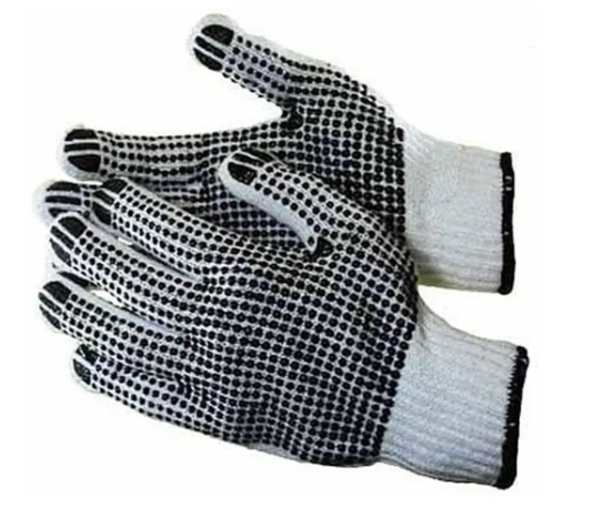 Рукавички WERK WE2119H (білі з чорними цятками)